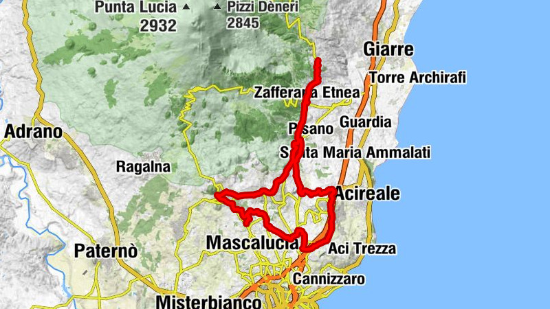 Mascalucia - Chiesa di Maria Santissima del Rosario - Chiesa di Santa Maria delle Grazie - Basilica di Santa Caterina d'Alessandria