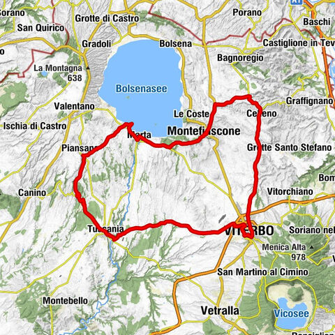 San Carlo - Poggio Giudio - Poggio Pidocchio - Monte d'Oro