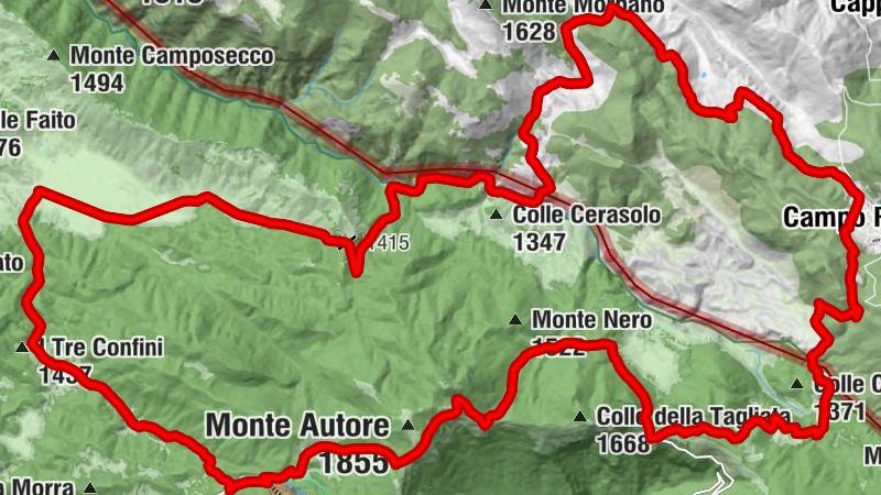 Rifugio - Le Vedute - Passo Procoio - Campo Rotondo