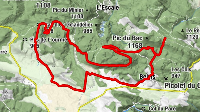 Belvis - Barrenc de Picaussel - Pas d'en Germa