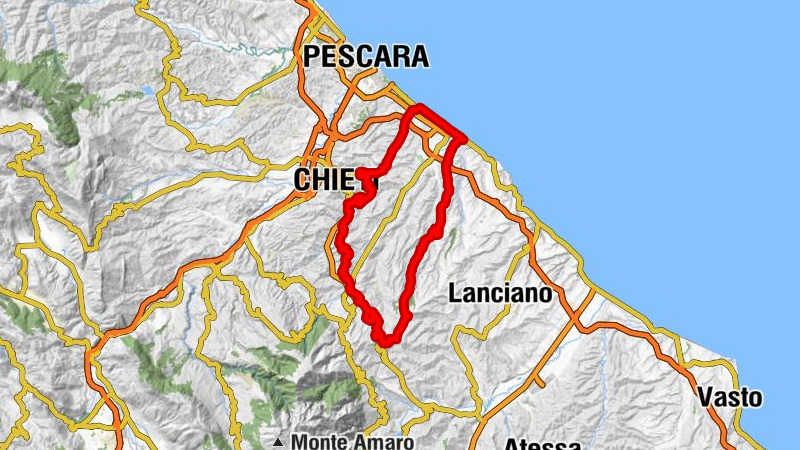 Chieti - Chiesa della Madonna dell'Immacolata - Chiesa di Santa Marina - Bucchianico