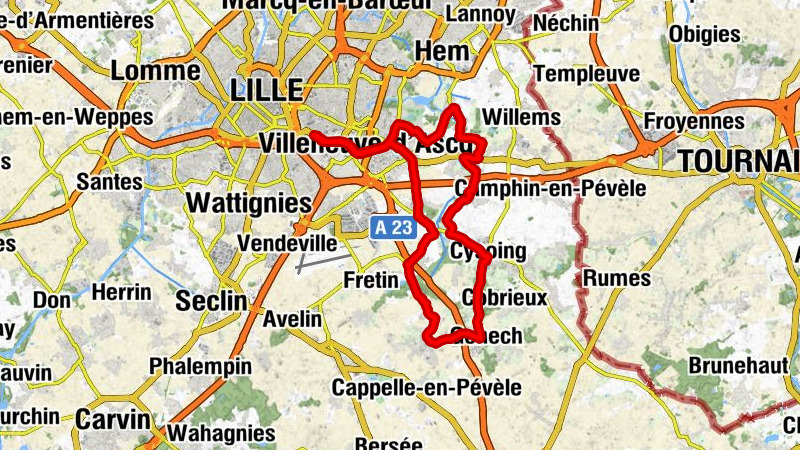 Lille - Église Saint-Nicolas - Chapelle Saint-Hubert - Chapelle