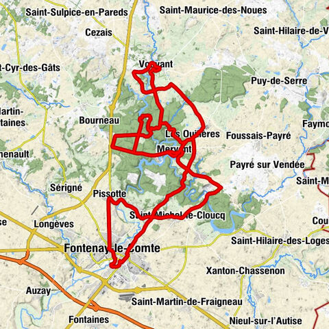 Fontenay-le-Comte - Église Saint-Rémi - Église Saint-Michel - Église Saint-Médard