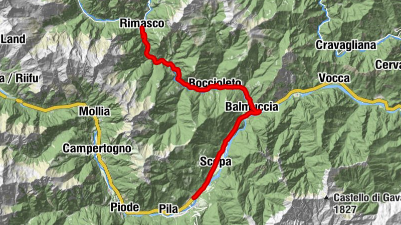 Bar-Trattoria La Genzianella - Oratorio di Sant'Antonio - Oratorio di Santa Lucia - Chiesa parrocchiale di Sant'Antonio Abate