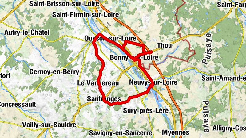 Les Sablons - Église Notre-Dame - Église Saint-Remy - Église Saint-Aignan