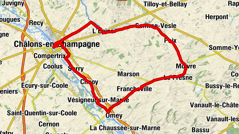 Coupéville - Basilique Notre-Dame de l'Épine - Collégiale Notre-Dame-en-Vaux - Église Saint-Memmie