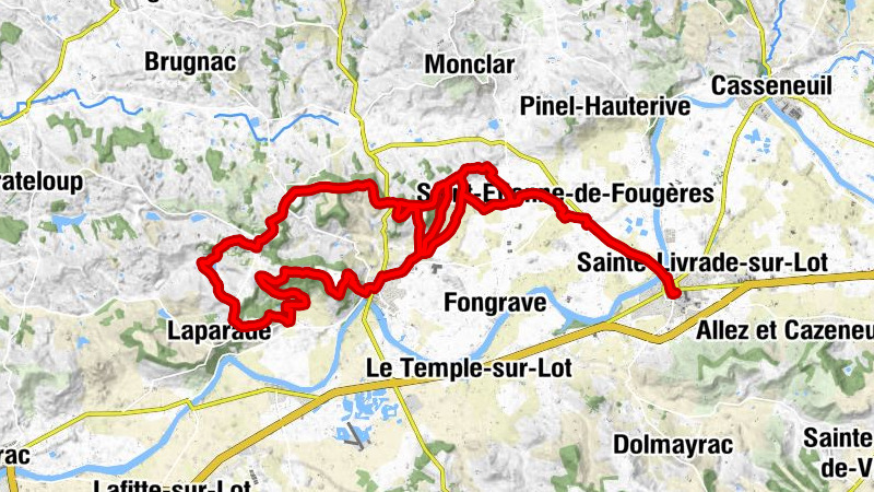 Église Sainte-Livrade - Saint-Étienne-de-Fougères - Merle - Tounielle