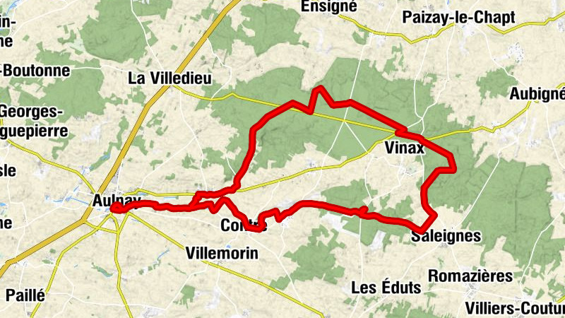 Aulnay - Saint-Mandé-sur-Brédoire - Contré - Chantemerlière
