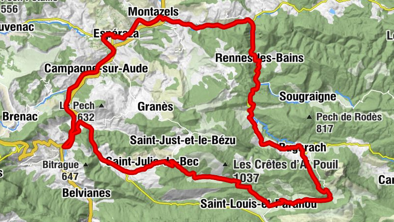 Bugarach - Église Saint-Julien et Sainte-Basilisse - Église Saint-Michel - Rennes-les-Bains