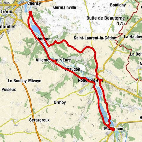 Église Saint-Hilaire - Église Saint-Sulpice - Église Saint-Maurice - Mézières-en-Drouais