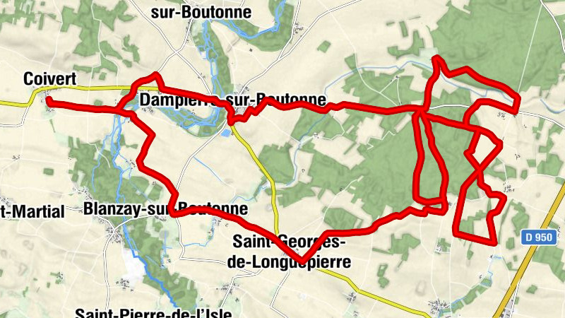 Coivert - Église Saint-Pierre - Église Saint-Georges - Église Saint-Vivien