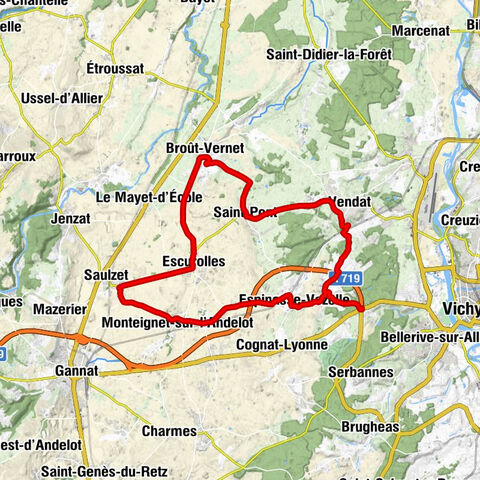 Espinasse-Vozelle - Le Breuil - Église Saint-Mayeul-et-Saint-Pont - Vendat