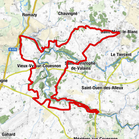 Église Saint-Pierre - Saint-Marc-le-Blanc - Le Rocher Ferré - La Mésangère