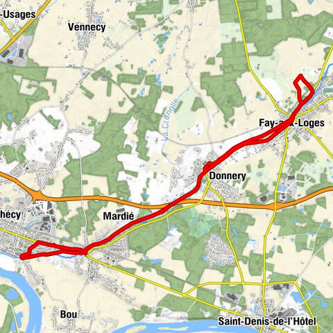 La Bonnette - Pont-Aux-Moines - Mardié - Église Saint-Étienne