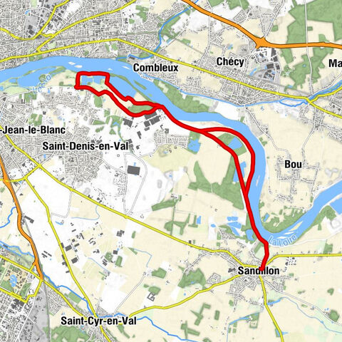 Sandillon - Bonnevaux Les Tourelles - Parc de Loire - La Haute Isle