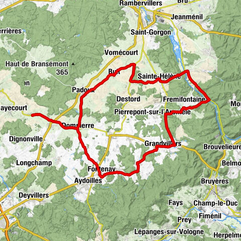 Villoncourt - Église Saint-Étienne - Église Saint-Georges - Église abbatiale Notre-Dame