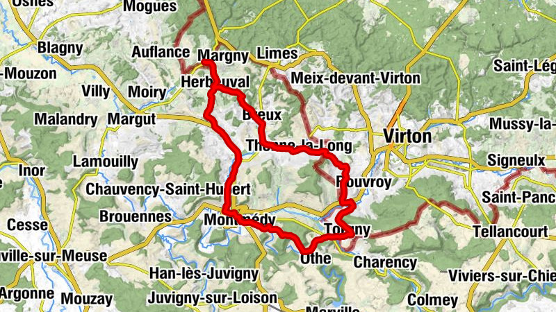 Villers-devant-Orval - Basilique Notre-Dame d'Avioth - Chapelle des Monts ou la Recevresse - Église Saint-Hilaire