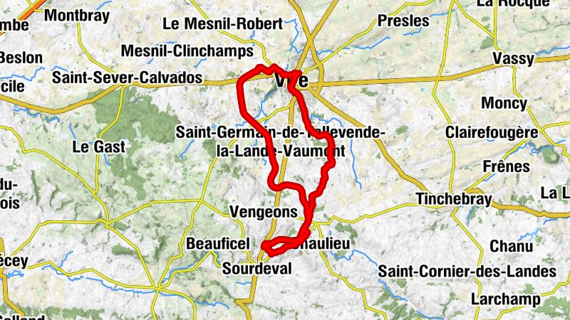 Vire - La Gesnière - Église Saint-Amand