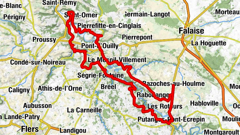 Bazoches-au-Houlme - Église Saint-Hermeland - Église Saint-Pierre - Église Saint-Aubert