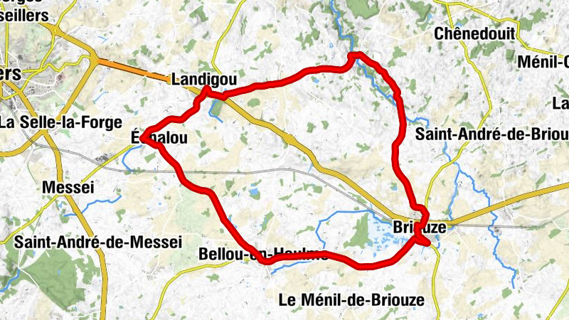 Briouze - Église Notre-Dame - La Gare