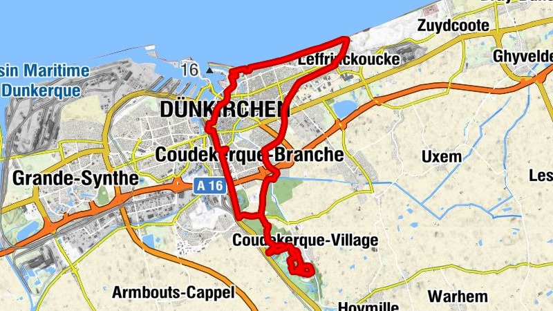 Dunkerque - Villa Blanche, salons de réceptions - Coudekerque-Branche