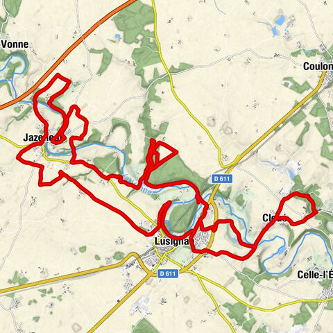 Le Bistroquet - La Touche - Église Sainte-Théodosie - Lusignan