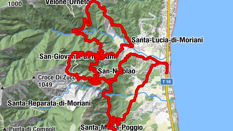 Padulella-Moriani-Plage - Église San Nicolao - Saint-Jean Baptiste - San Pancrazio