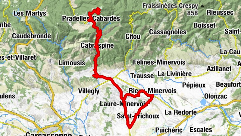 Rieux-Minervois - Église paroissiale Saint-Jean-Baptiste - Pic de Nore - Peyriac-Minervois