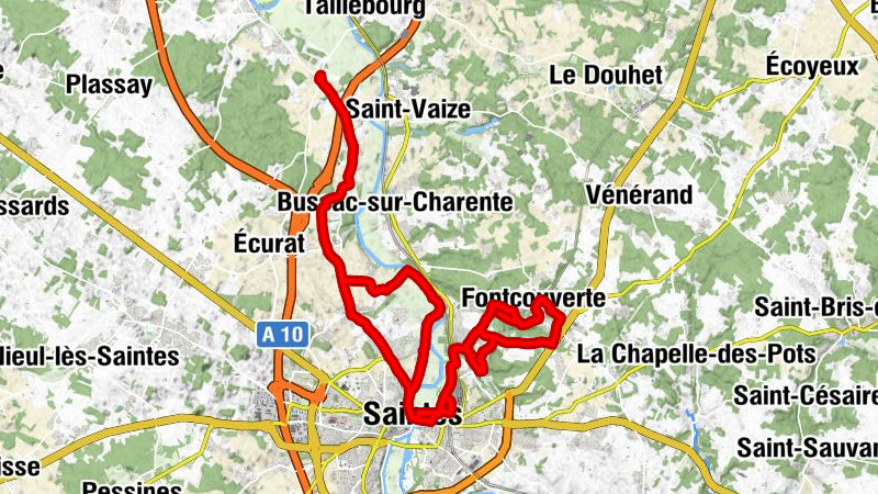 Saint-James - La Gabillonnerie - Le Préan - Saintes