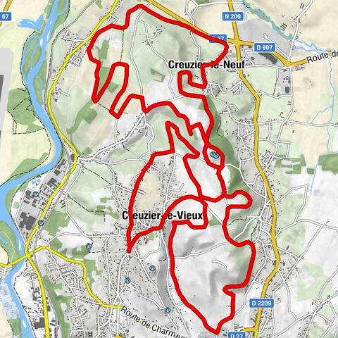 Creuzier-le-Vieux - Église Saint-Front-et-Saint-Martin - Loches - Creuzier-le-Neuf