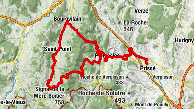 Cluseau - Moulin Préaud - Église Saint-Martin - Église Saint-Denis
