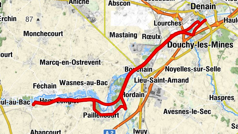 Fressies - Hem-Lenglet - Paillencourt - Estrun