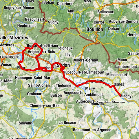 Carignan - Église Sainte-Onésime - Église Saint-Remi - Église Saint-Brice