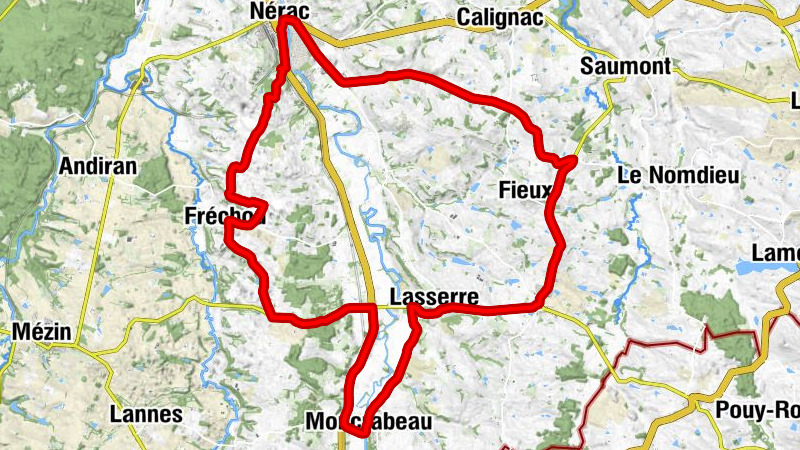 Nérac - Bacqué - Benise - Petit Nérac