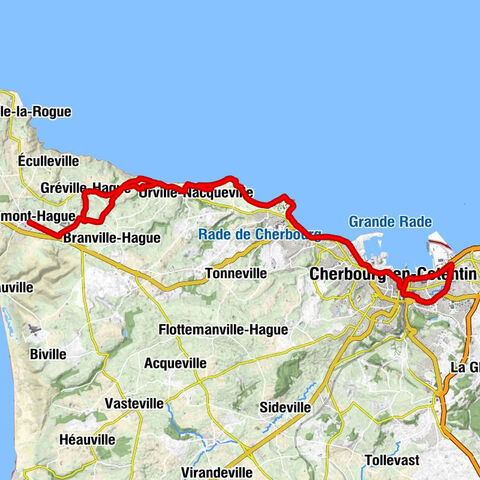 Beaumont-Hague - Cherbourg-en-Cotentin - Basilique Sainte-Trinité - Église Sainte-Colombe