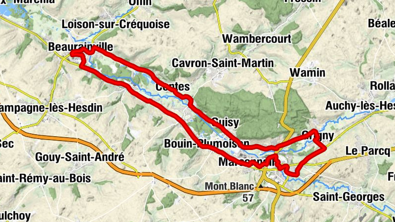 Beaurainville - Église Saint-Martin - Église Sainte-Gertrude - Église Saint-Nicolas