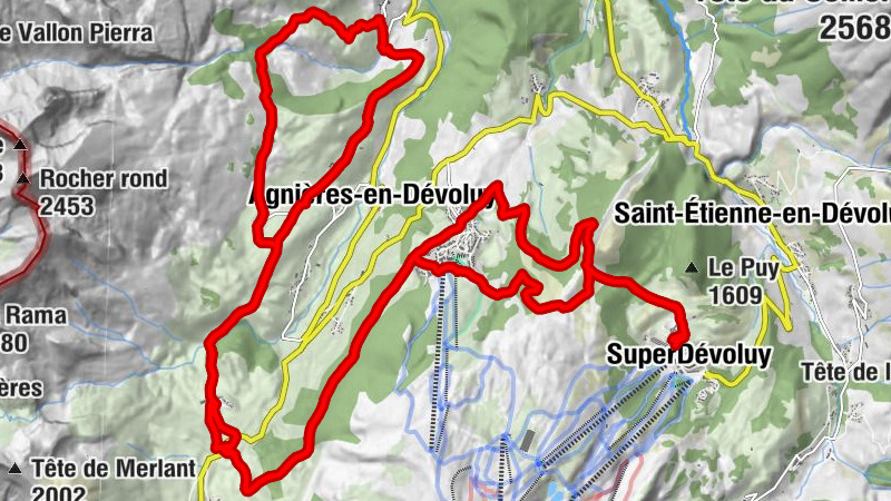 SuperDévoluy - Le Hameau des Cimes - La Joue du Loup - Le Rocher Rond