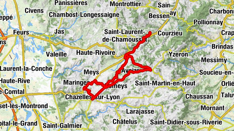 Église Saint-Denis - Église Saint-Michel - Église Saint-Pierre - Brussieu