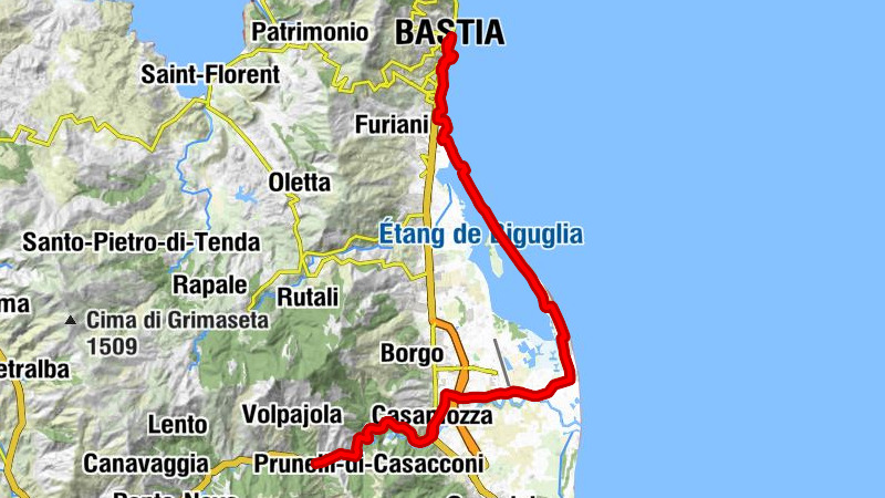 Barchetta - Cathédrale Sainte-Marie-de-l’Assomption - Église Saint-Jean-Baptiste - Pro-cathédrale Sainte-Marie de Bastia