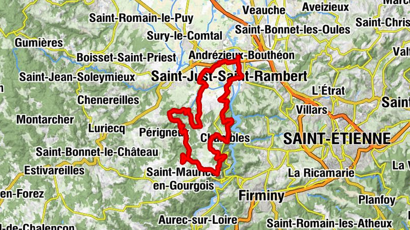 Andrézieux-Bouthéon - Chavas - Église Saint-Pierre - Saint-Just-Saint-Rambert