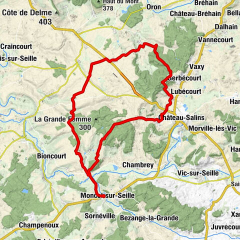 Moncel-sur-Seille - Église Saint-Pierre - Église Saint-Jean-Baptiste - Église Sainte-Marie-Madeleine