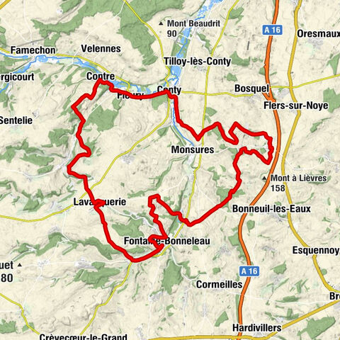 Conty - Église Saint-Denis - Église Saint-Martin - Église Saint-Antoine