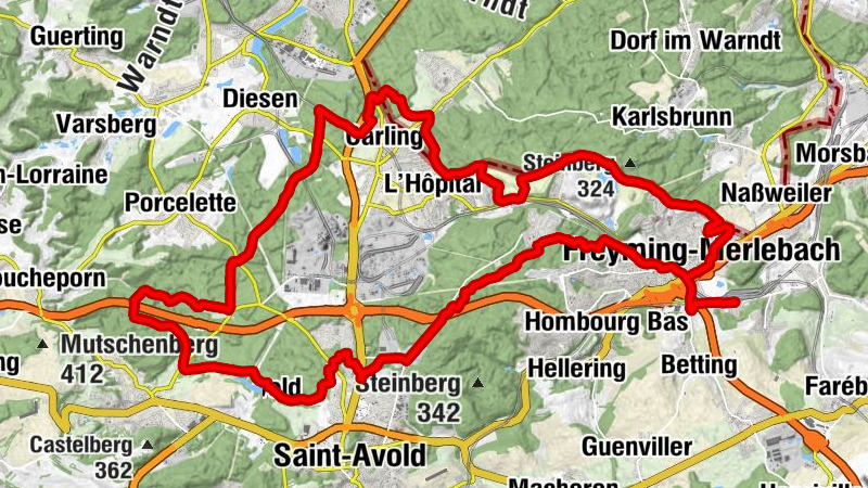 Béning - Freyming-Merlebach - Sukhothaï - Église Sainte-Barbe