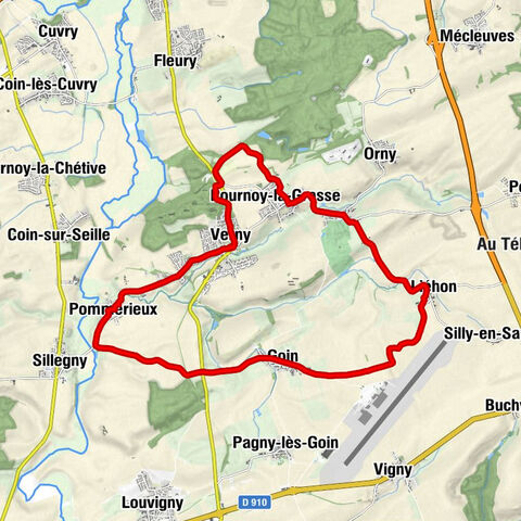 Église Saint-Michel - Église Saint-Maurice - Église Saint-Luc - Verny