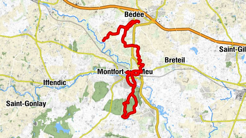 Le Plessis-Blanc - La Nouaye - Église Saint-Hubert - Le Bois Guihel