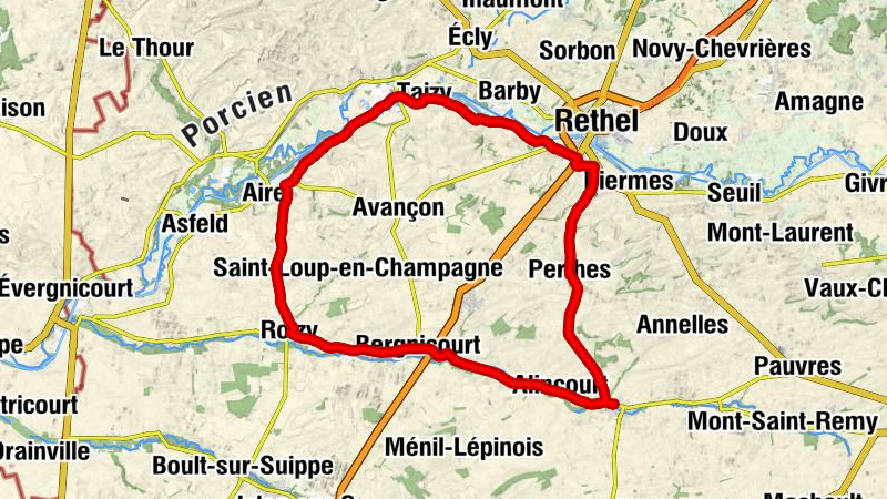 Perthes - Église Saint-Thimothée-Saint-Apollinaire - Église Notre-Dame - Alincourt