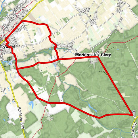 Les Grands Bonshommes - Cléry-Saint-André - Clos de Montreuil - Église Saint-Avit