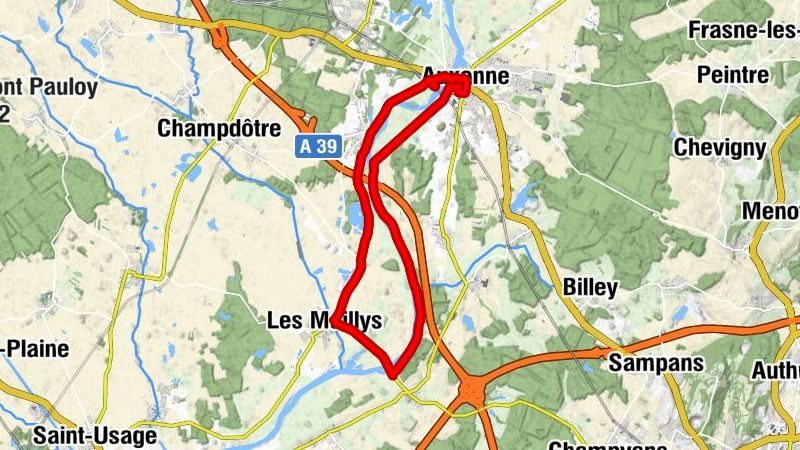 Auxonne - Quartier de la Gare - Tillenay - Église de la Nativité-de-Notre-Dame