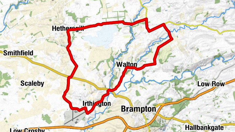 Walton - Parish Church of St Kentigern - Nickies Hill Methodist Chapel - Kingwater