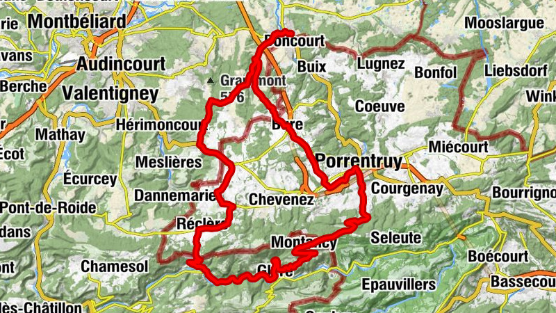 Delle - Le Grenier - Église Saint-Valbert - Église de la Nativité-de-Notre-Dame